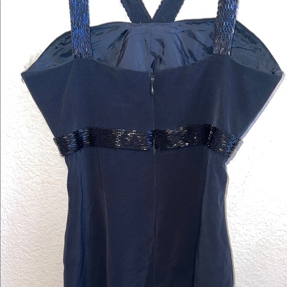 Niteline Black  Strapless Bodycon Dress Sweetheart Neckline - Picture 5 of 7